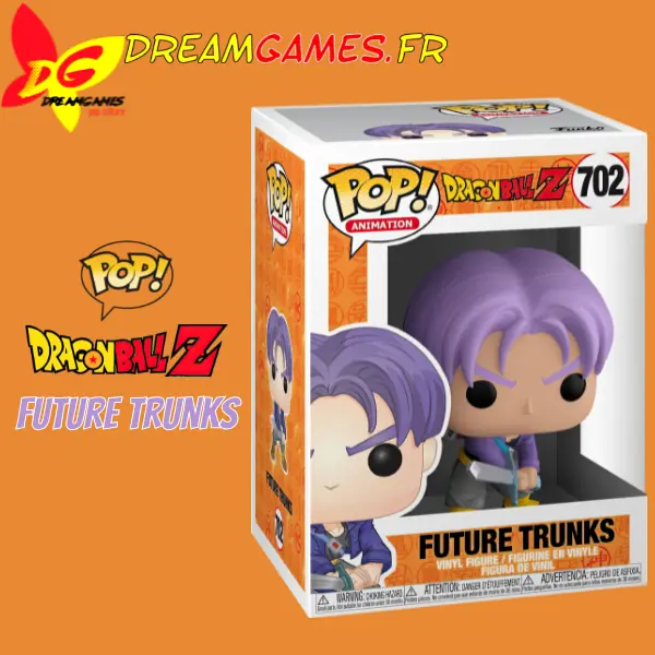 Funko Pop Dragon Ball Z Future Trunks 702 Box