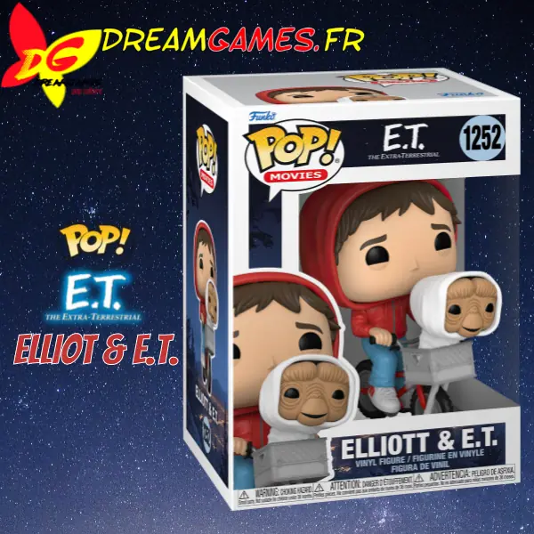 Funko Pop E.T. Elliot and E.T. 1252 Box