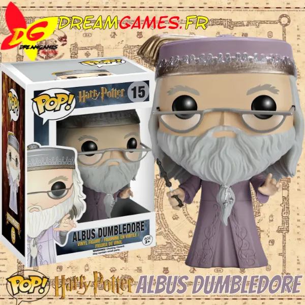 Funko Pop Harry Potter Albus Dumbledore 15 Old Box Fig
