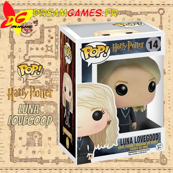 Funko Pop Harry Potter Luna Lovegood 14 Old Box