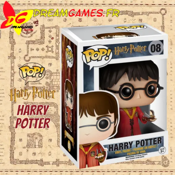 Funko Pop Harry Potter Quidditch 08 Old Box