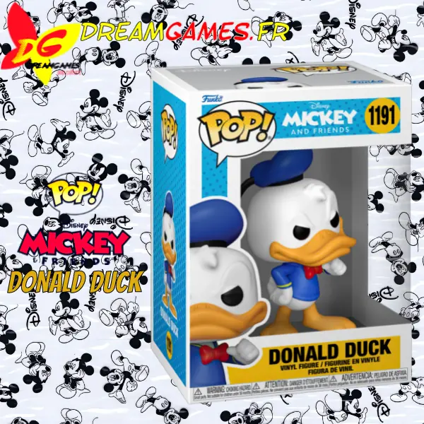 Funko Pop Mickey and Friends Donald Duck 1191 Box