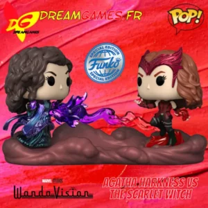 Funko Pop Wandavision Agatha Harkness vs Scarlet Witch 1075 Special Edition Fig