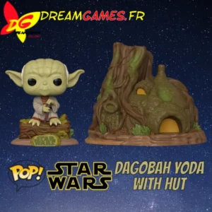 Funko Pop Star Wars Dagobah Yoda with Hut 11 Fig