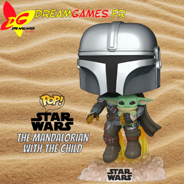 Funko Pop Star Wars The Mandalorian with the Child 402 The Mandalorian Fig