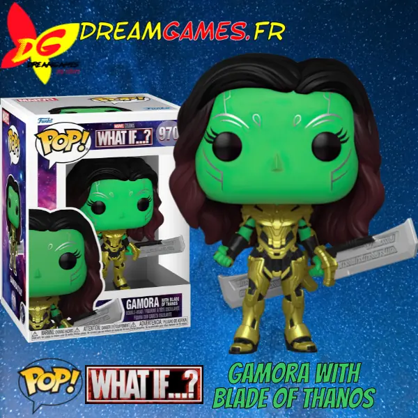 Funko Pop What If Gamora with Blade of Thanos 970 Box Fig