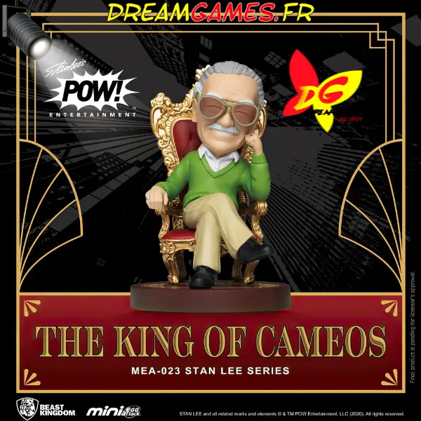 Figurine Beast Kingdom Mini Egg Attack Stan Lee The King of Cameos 01