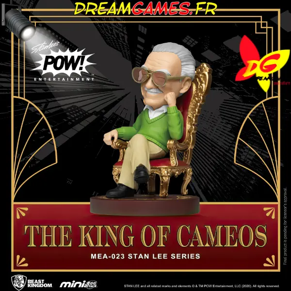 Figurine Beast Kingdom Mini Egg Attack Stan Lee Series The King of Cameos 02