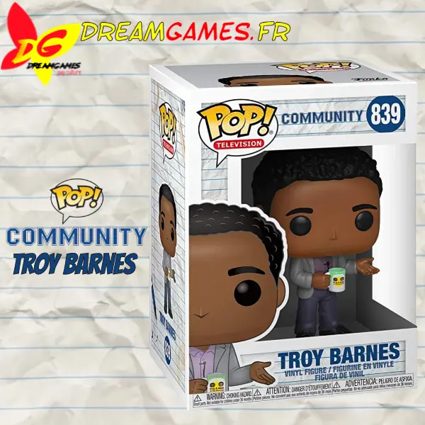 Funko Pop Community Troy Barnes 839