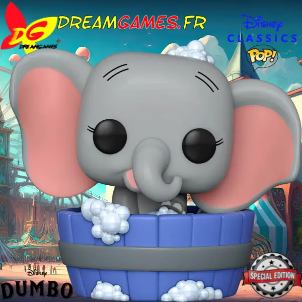 Funko Pop Disney Classics Dumbo in Bathtub 1195 Special Edition Fig