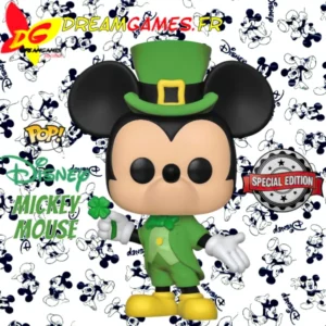 Funko Pop Disney Mickey Mouse 1030 Saint Patrick Day Special Edition Fig