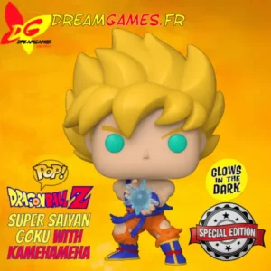 Funko Pop DBZ Super Saiyan Goku with Kamehameha 948 Glow Special Edition Fig
