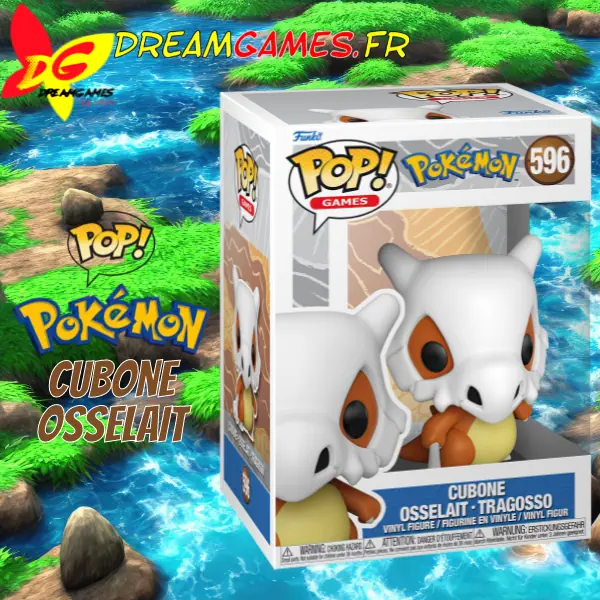 Funko Pop Pokémon Cubone Osselait 596 Box
