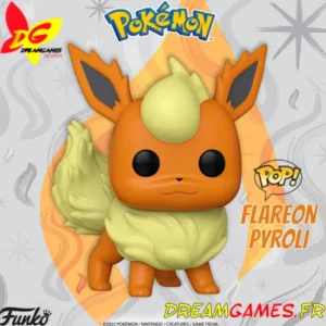 Funko Pop Pokémon Flareon Pyroli 629 Fig 02