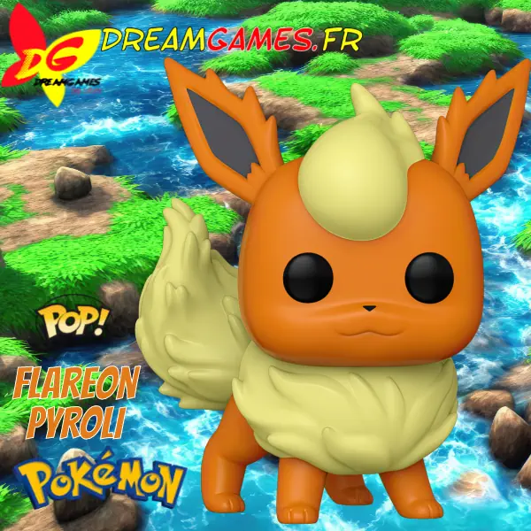 Funko Pop Pokémon Flareon Pyroli 629 Fig