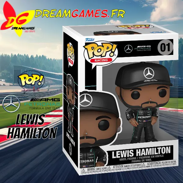 Funko Pop Racing Lewis Hamilton 01 Box