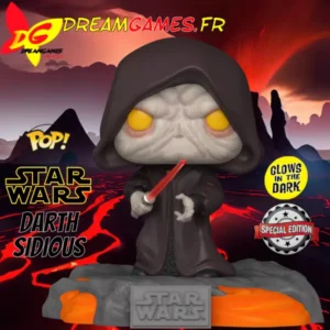 Funko Pop Star Wars Darth Sidious 519 Glows Special Edition Fig