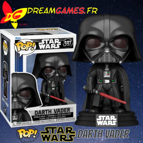 Funko Pop Star Wars Darth Vader 597 Ep IV A New Hope Box Fig