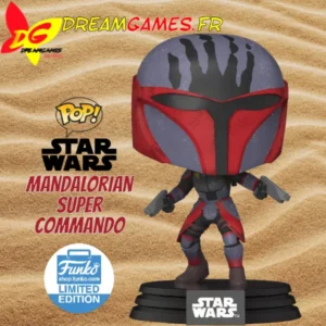 Funko Pop Star Wars Mandalorian Super Commando 415 Limited Edition Fig