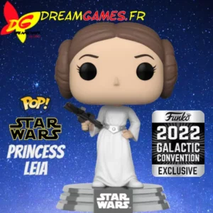 Funko Pop Star Wars Princess Leia 512 2022 Galactic Convention Fig