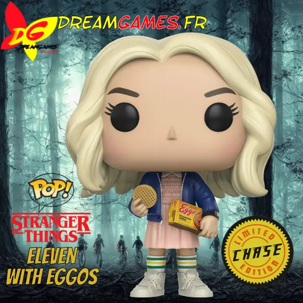 Funko Pop Stranger Things Eleven with Eggos Chase 421 Fig