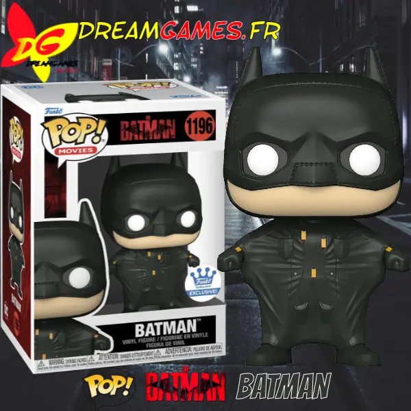 Funko Pop The Batman Batman in Wingsuit 1196 Funko Exclusive Box Fig
