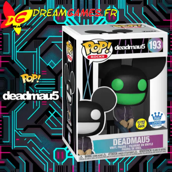 Funko Pop deadmau5 193 Glows Limited Edition