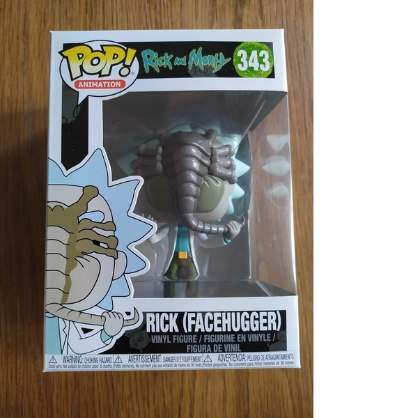 Funko Pop Rick and Morty Rick Facehugger 343 - Image 4