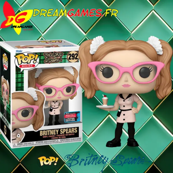 Funko Pop Britney Spears 292 2022 Fall Convention Box Fig