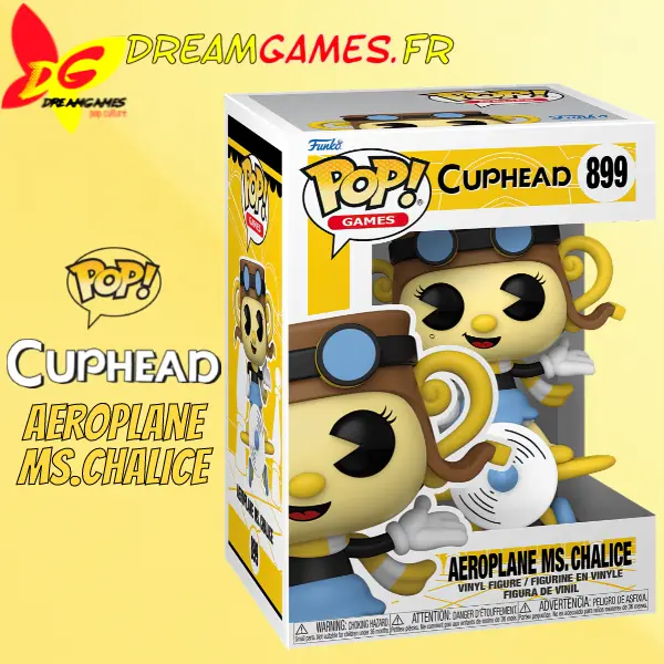 Funko Pop Cuphead Aeroplane MS Chalice 899