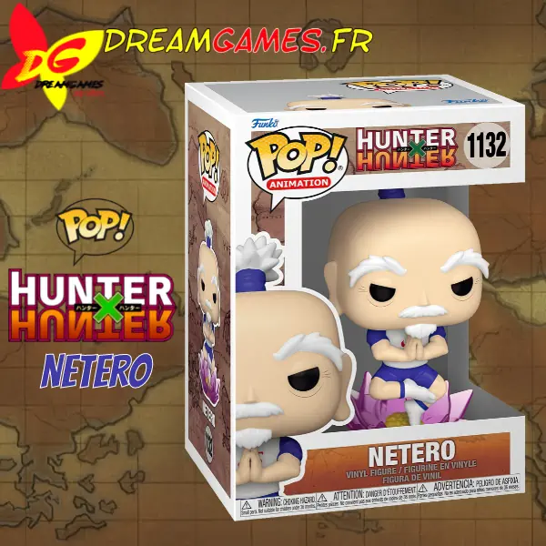 Funko Pop Hunter X Hunter Netero 1132 Box