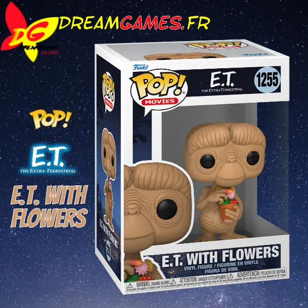 Figurine Funko Pop Movies E.T. with Flowers 1255