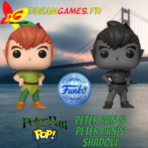 Funko Pop Peter Pan and Peter Pans Shadow 2 Pack Special Edition Fig