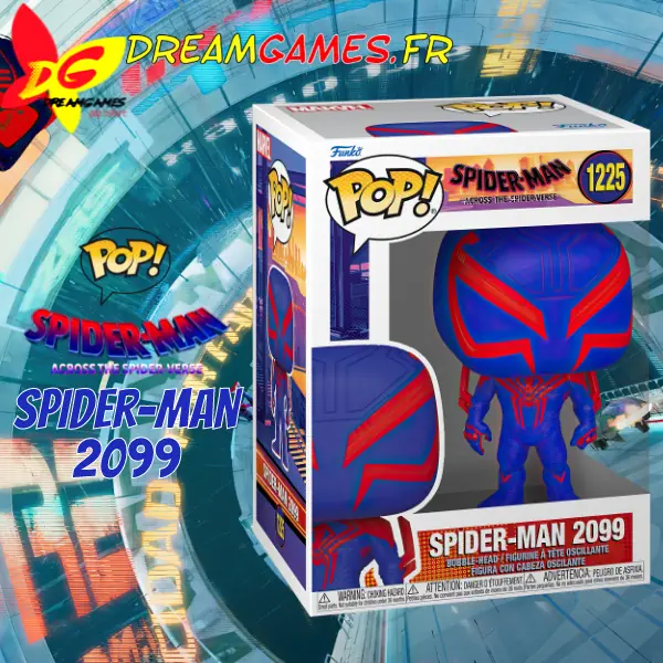 Funko Pop Spider-Man Across the Spider-Verse Spider-Man 2099 1225 Box