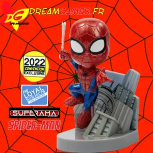 The Loyal Subjects Superama Metallic Spider-Man 10cm 2022 Convention Exclusive Fig