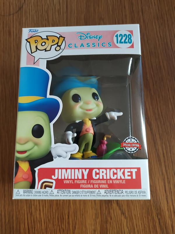 Funko Pop Pinocchio Jiminy Cricket on a Leaf 1228 Special Ed 1