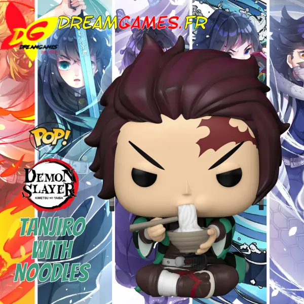 Funko Pop Demon Slayer Tanjiro with Noodles 1304 Fig