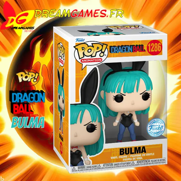 Funko Pop Dragon Ball Bulma Bunny 1286 Special Edition