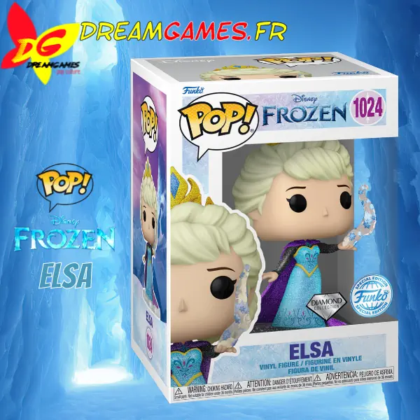 Funko Pop Frozen Elsa 1024 Diamond Special Edition Box