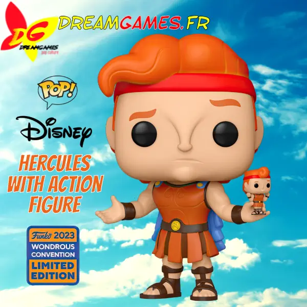 Funko Pop Hercules with Action Figure 1329 Fig