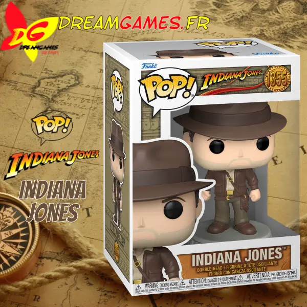 Funko Pop Indiana Jones with Jacket 1355