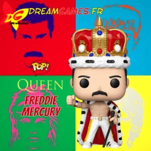 Funko Pop Rocks Queen Freddie Mercury King 184 Fig