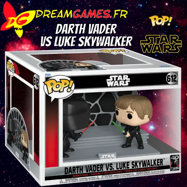 Funko Pop Star Wars Darth Vader Vs Luke Skywalker 612