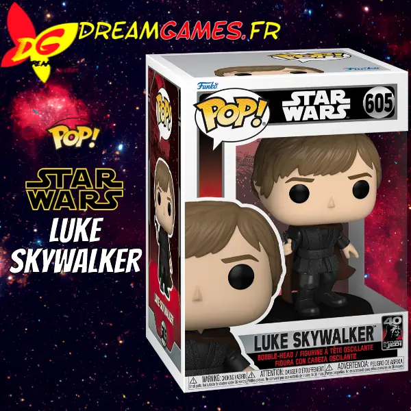 Funko Pop Star Wars Luke Skywalker 605 Return of the Jedi 40