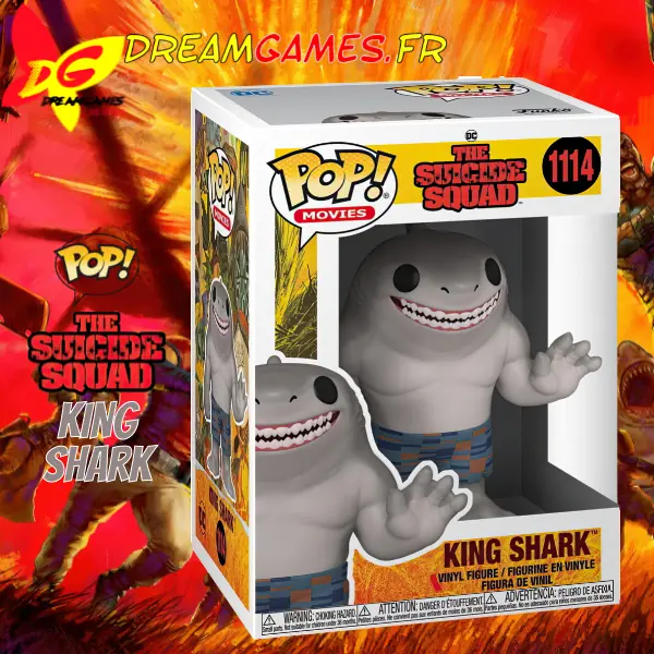 Funko Pop The Suicide Squad King Shark 1114