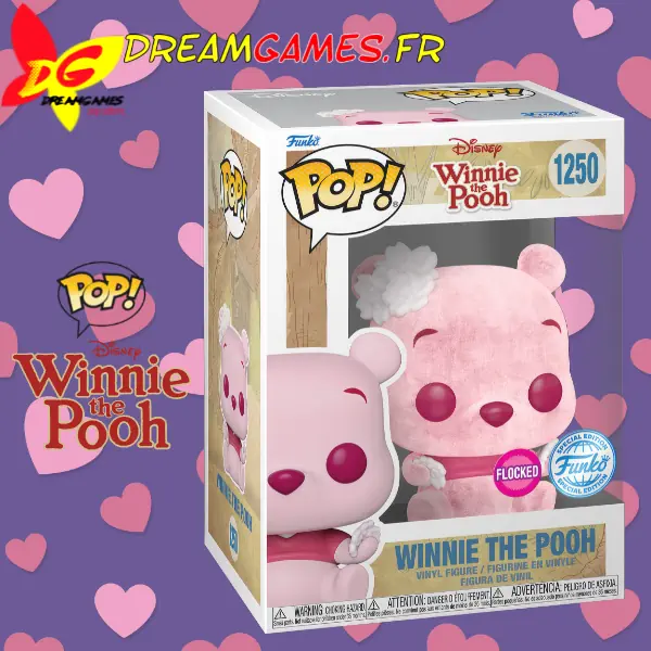 Funko Pop Winnie the Pooh 1250 Flocked Special Edition Box