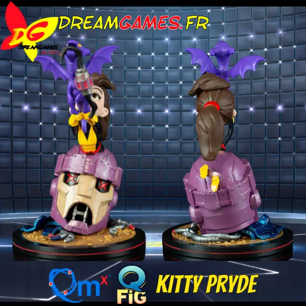 Qmx Q-Fig Elite X-Men Kitty Pryde plus Lockheed Fig 03