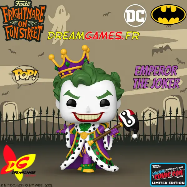 Funko Pop Batman 457 Emperor The Joker 2022 Fall Convention Fig Image Funko