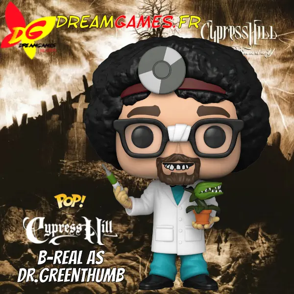 Funko Pop B-Real as Dr.Greenthumb Cypress Hill 266