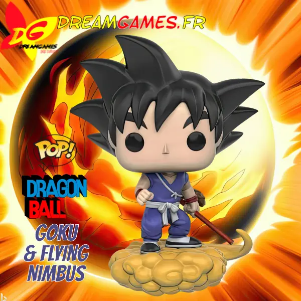 Figurine Funko Pop Goku and Flying Nimbus Dragon Ball 109